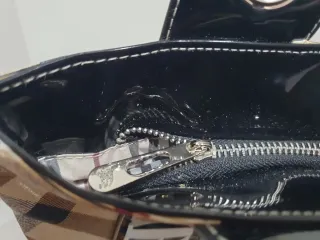 Tracolla Burberrys donna beige multicolor