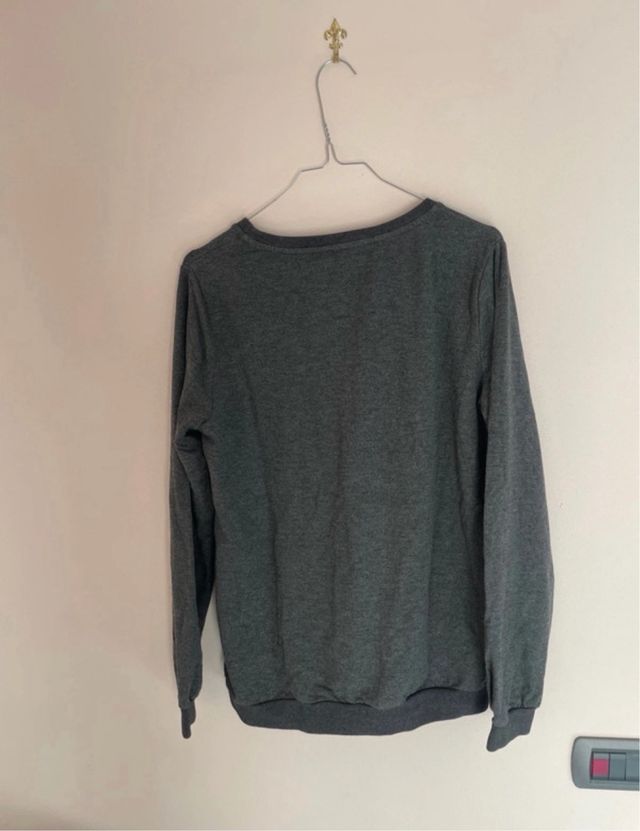 Felpa Liu Jo grigia con logo tg. L