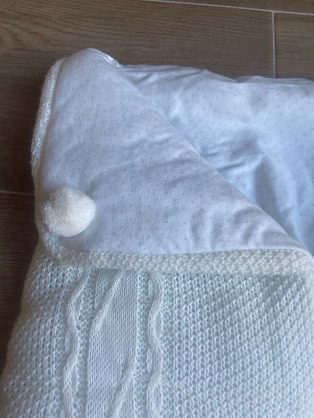 Saco capazo punto blanco