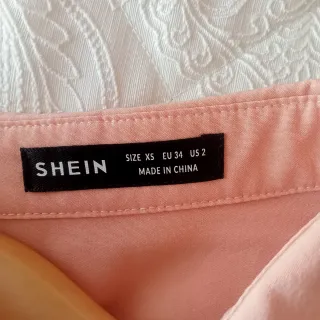 Camisa rosa Shein mujer