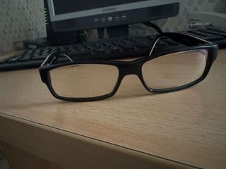 Gafas Emporio Armani Montura Negra y Dorada