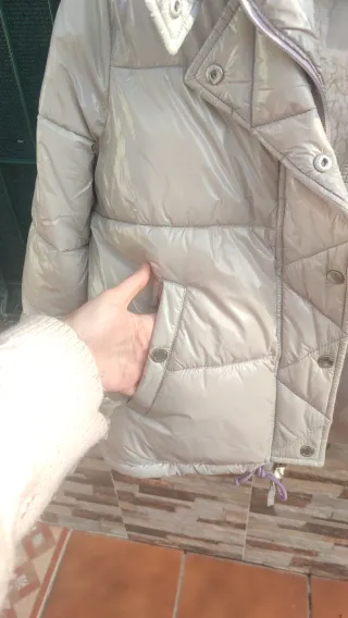 Chaqueta Hollister Borrego Talla M