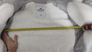 Chaqueta Hollister Borrego Talla M