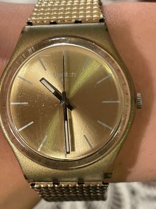 Swatch Vintage Oro
