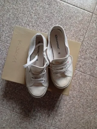 Superga donna bianche tg 38