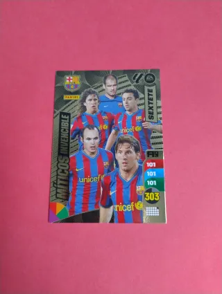 LOTE BARCELONA CROMOS NUEVOS MEGACRACKS ADRENALYN