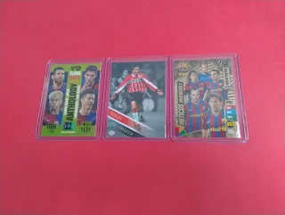 LOTE BARCELONA CROMOS NUEVOS MEGACRACKS ADRENALYN