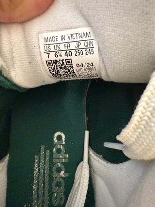 Adidas Campus Verde Talla 40