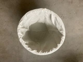 Cesto de mimbre para ropa sucia