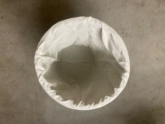 Cesto de mimbre para ropa sucia