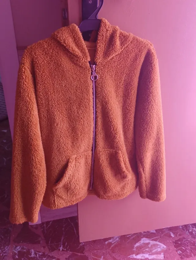 Chaqueta de forro polar con cremallera