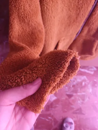 Chaqueta de forro polar con cremallera