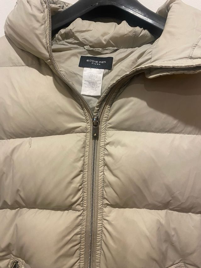 Abrigo plumas marca Edi Pen