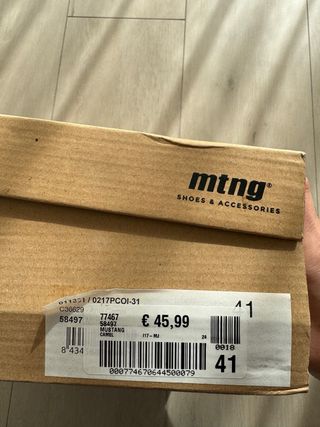 Botines Mustang MTNG Camel Talla 41