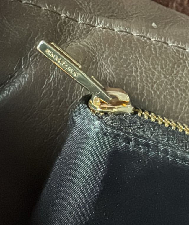 Bimba y Lola Cartera Billetera Negra Original