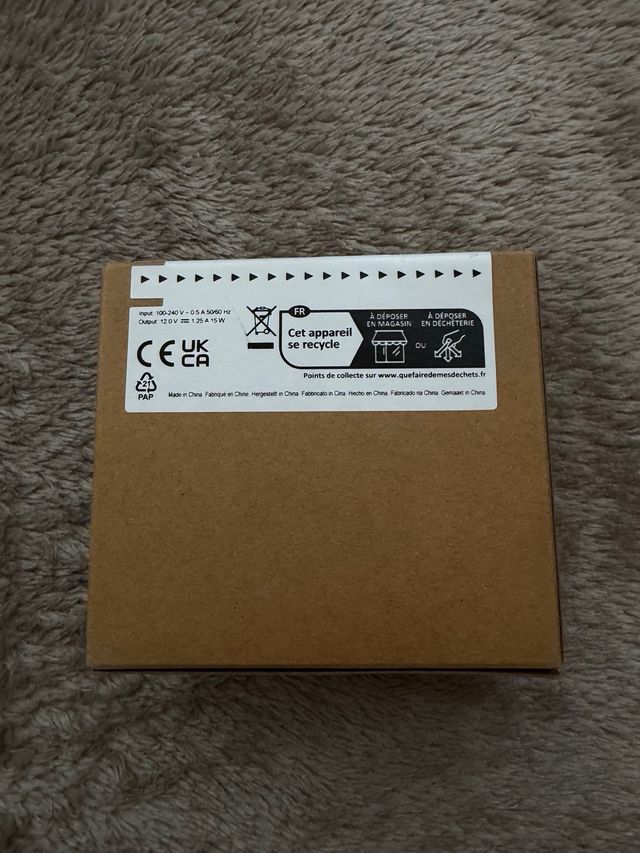 Adaptador corrente Alexa echo pop Amazon