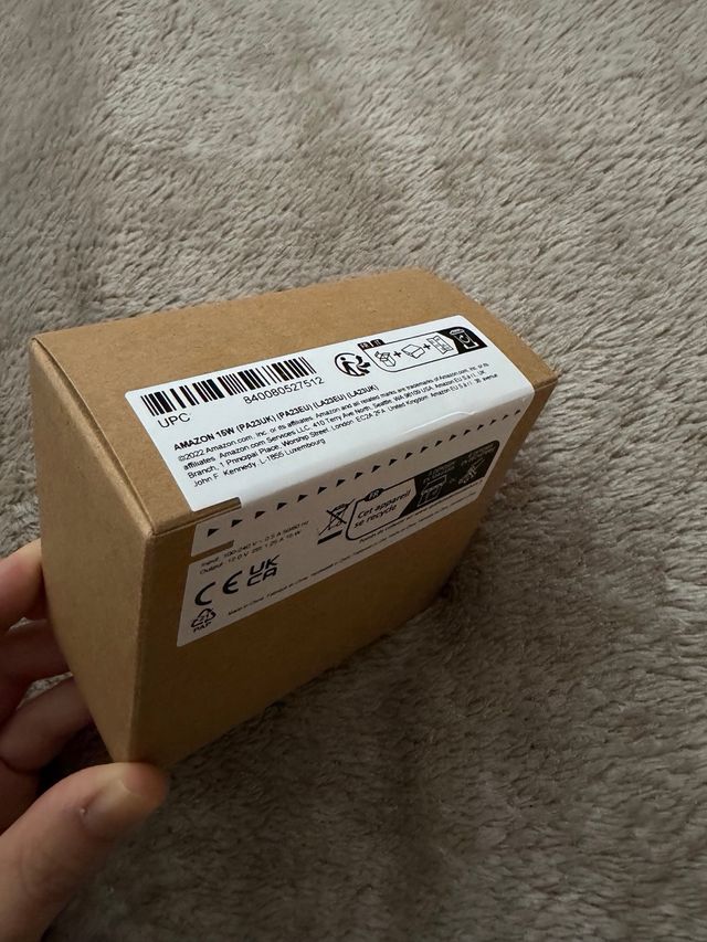 Adaptador corrente Alexa echo pop Amazon