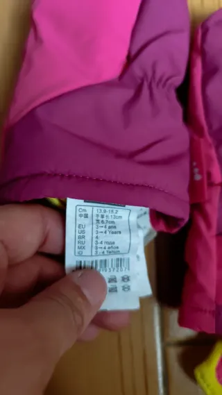 Manoplas Nieve Niña Wedze