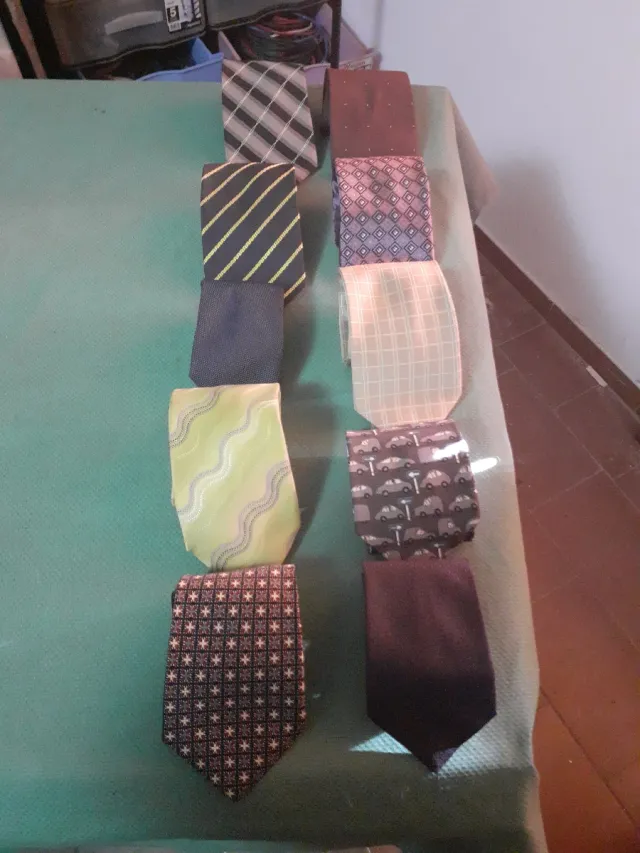Lote de corbatas de vestir