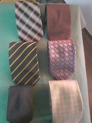 Lote de corbatas de vestir