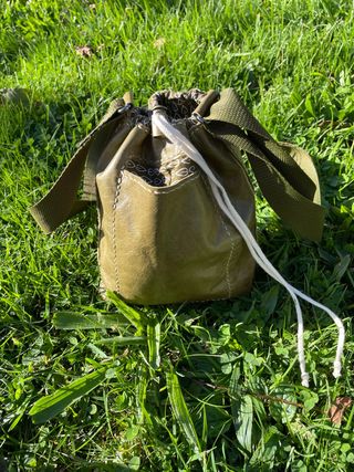 Bolso de piel verde  Estilo: Lily