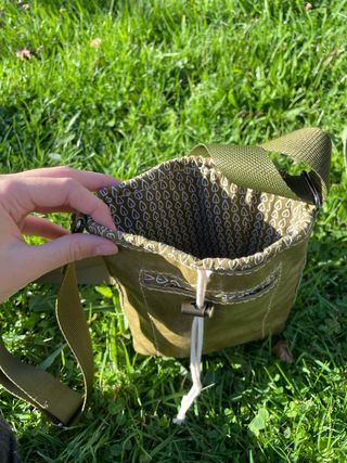 Bolso de piel verde  Estilo: Lily