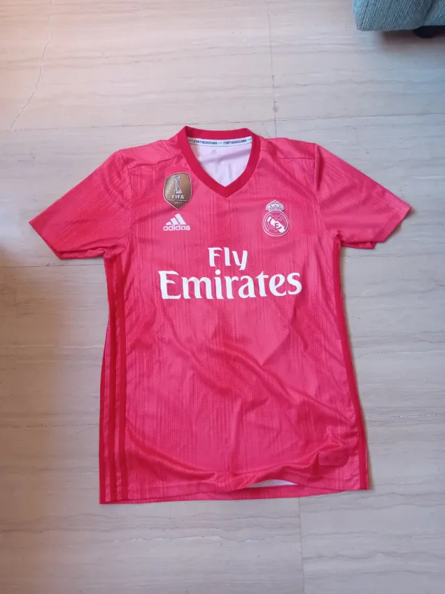 Camiseta Real Madrid Rosa 18-19 Oficial talla S