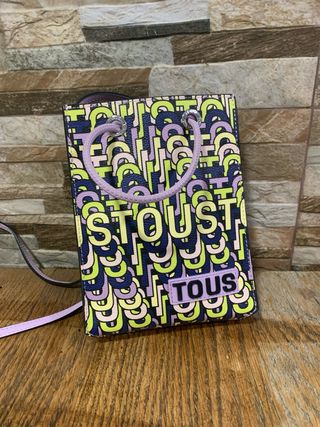 Bolsito Tous estampado multicolor