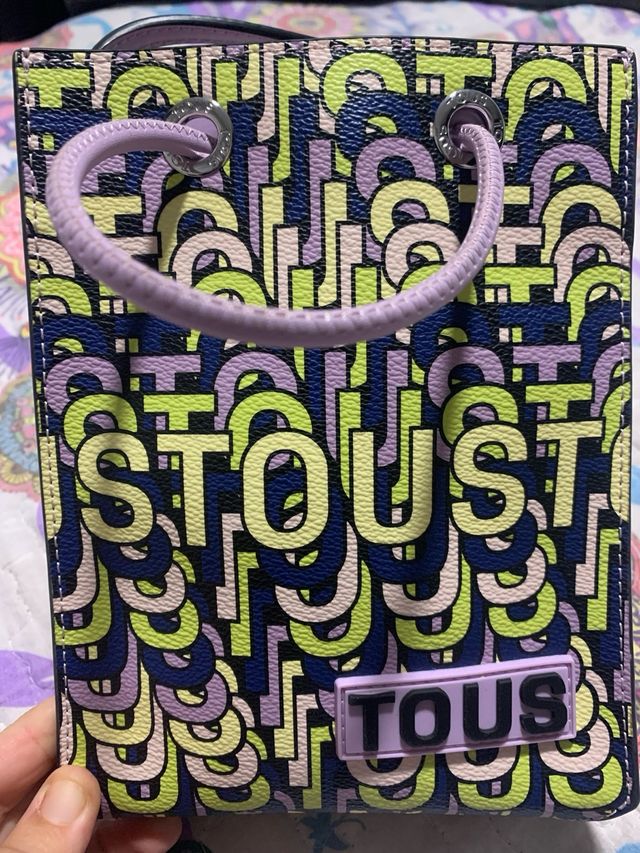 Bolsito Tous estampado multicolor