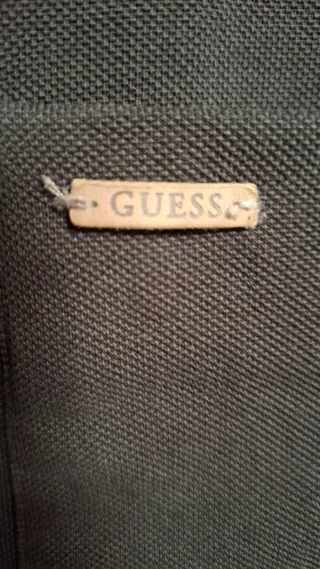 Americana Guess Slim Fit Hombre Negra Talla S