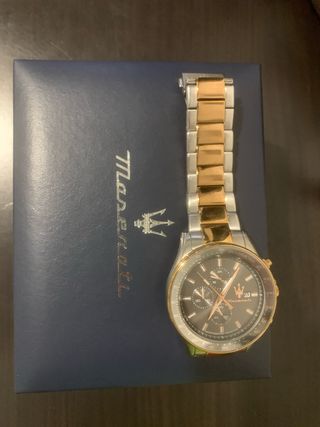 Reloj Maserati Sfida 44mm Oro rosa y Plata
