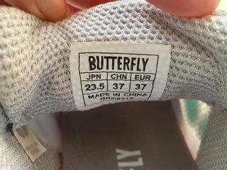 Zapatillas Butterfly T37 Blancas