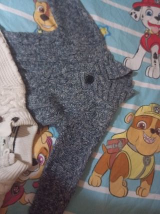 Jersey Zara punto trenzado beige de 24 a 36 meses