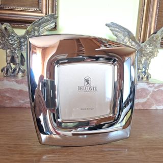 DEL CONTE Cornice Portafoto in Argento foto cm 9x9