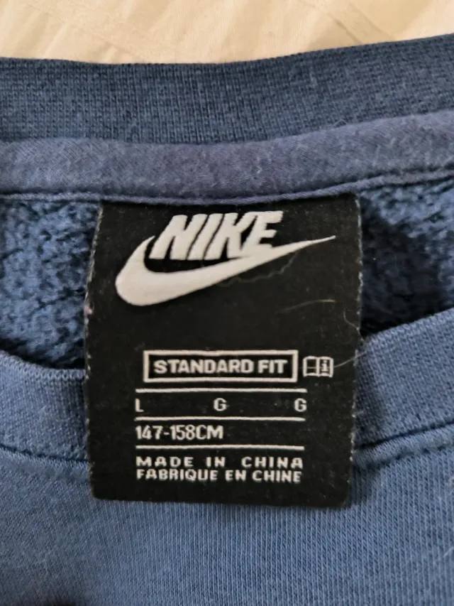 Sudadera Nike Azul Talla L