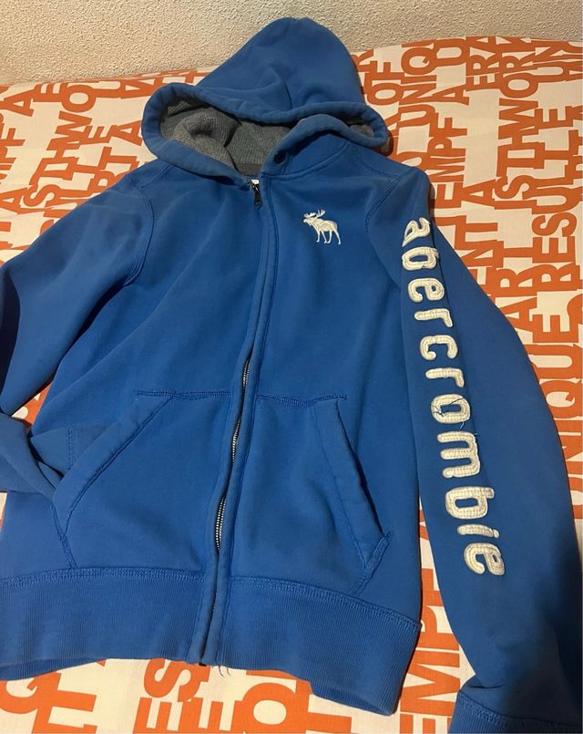 Sudadera Abercrombie Niño Azul
