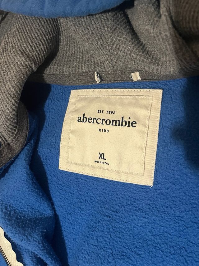 Sudadera Abercrombie Niño Azul