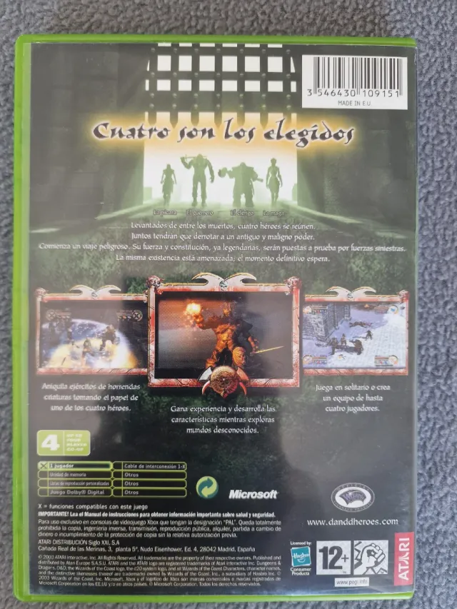 Dungeons & Dragons Heroes Xbox