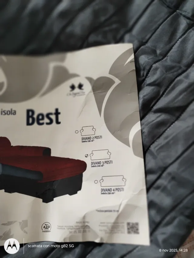 Salvadivano con penisola grigio scuro