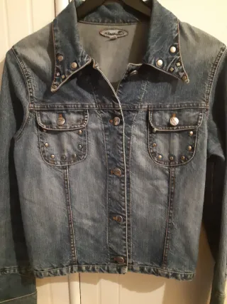 Giubbotto jeans vintage anni 2000