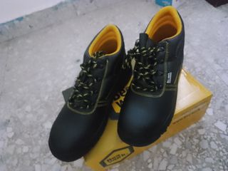 Botas de seguridad Best Work negras y amarillas