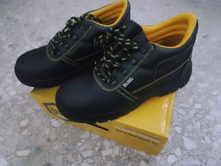 Botas de seguridad Best Work negras y amarillas