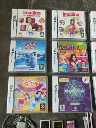 Lote Nintendo DS: Juegos y Accesorios