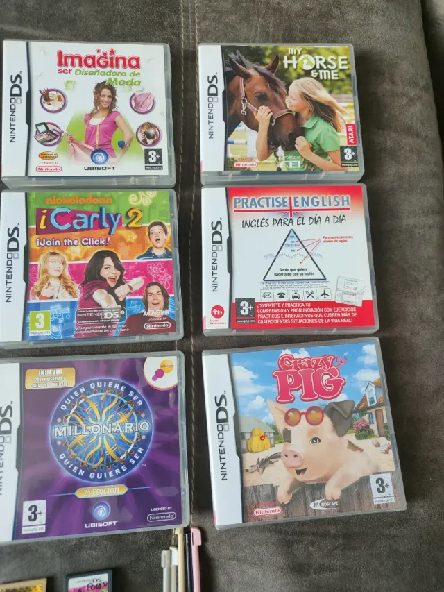 Lote Nintendo DS: Juegos y Accesorios