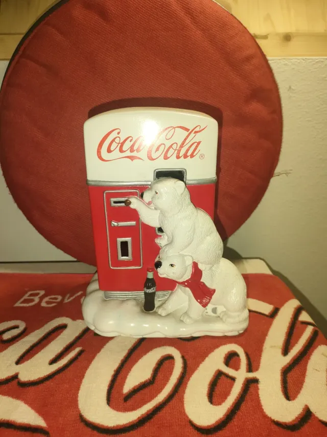 Salvadanaio Coca-Cola Orsetti Polari
