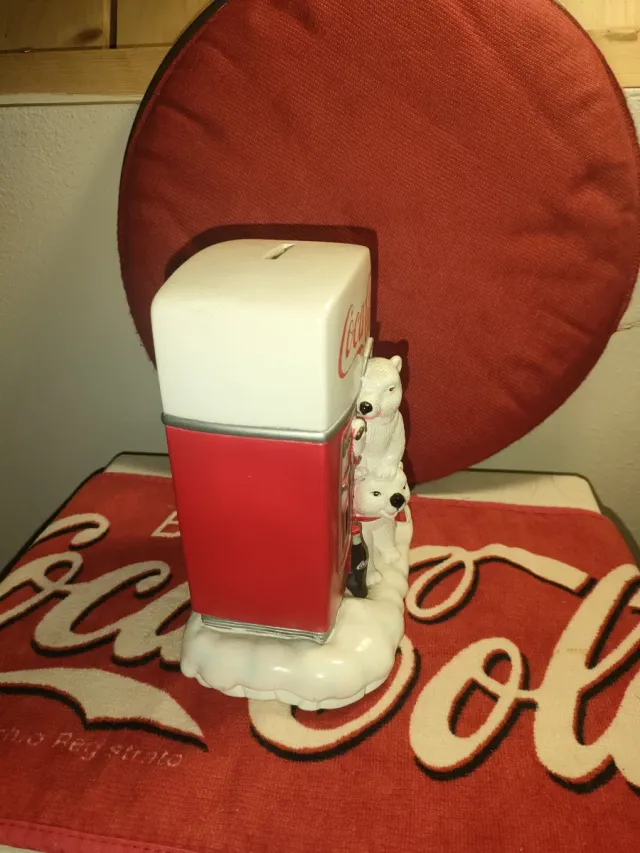 Salvadanaio Coca-Cola Orsetti Polari