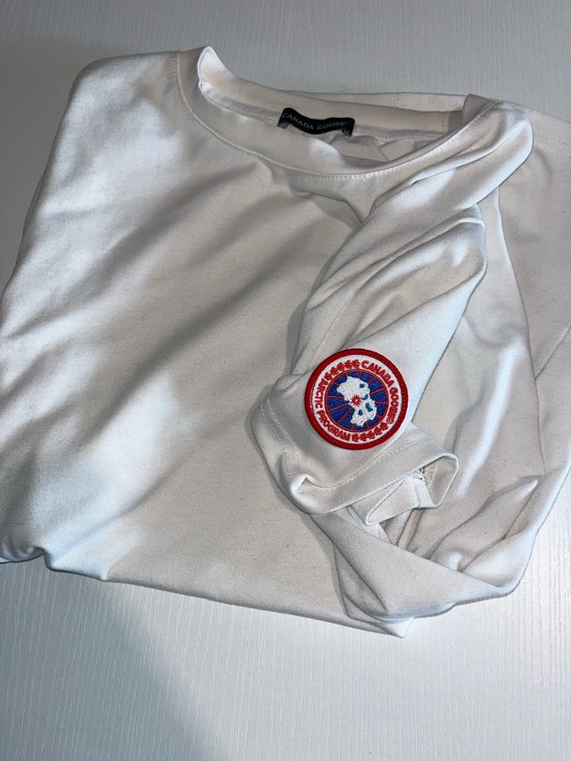 Camiseta Blanca Canada Goose