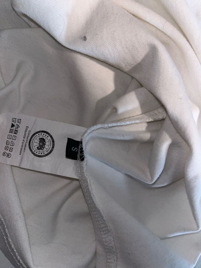 Camiseta Blanca Canada Goose