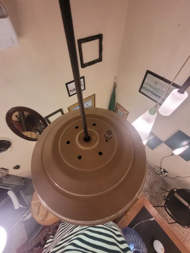 Lampada sospensione Space Age anni '70