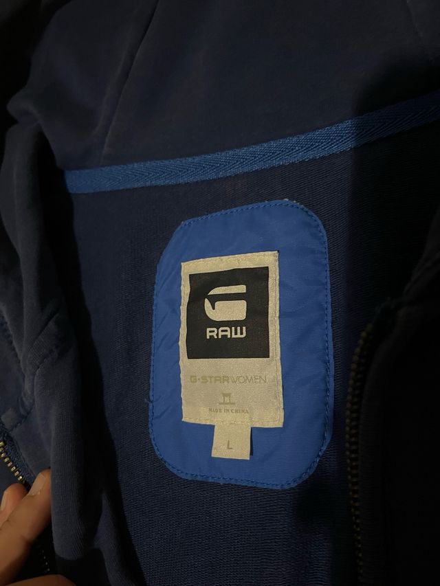 Sudadera G-Star RAW con cremallera y capucha